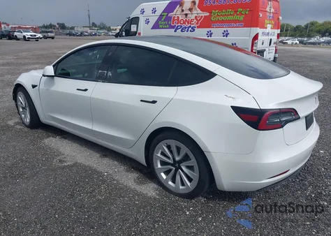 2021 Tesla Model 3 Long Range Dual Motor All-Wheel Drive from USA, damaged, VIN 5YJ3E1EB9MF034251